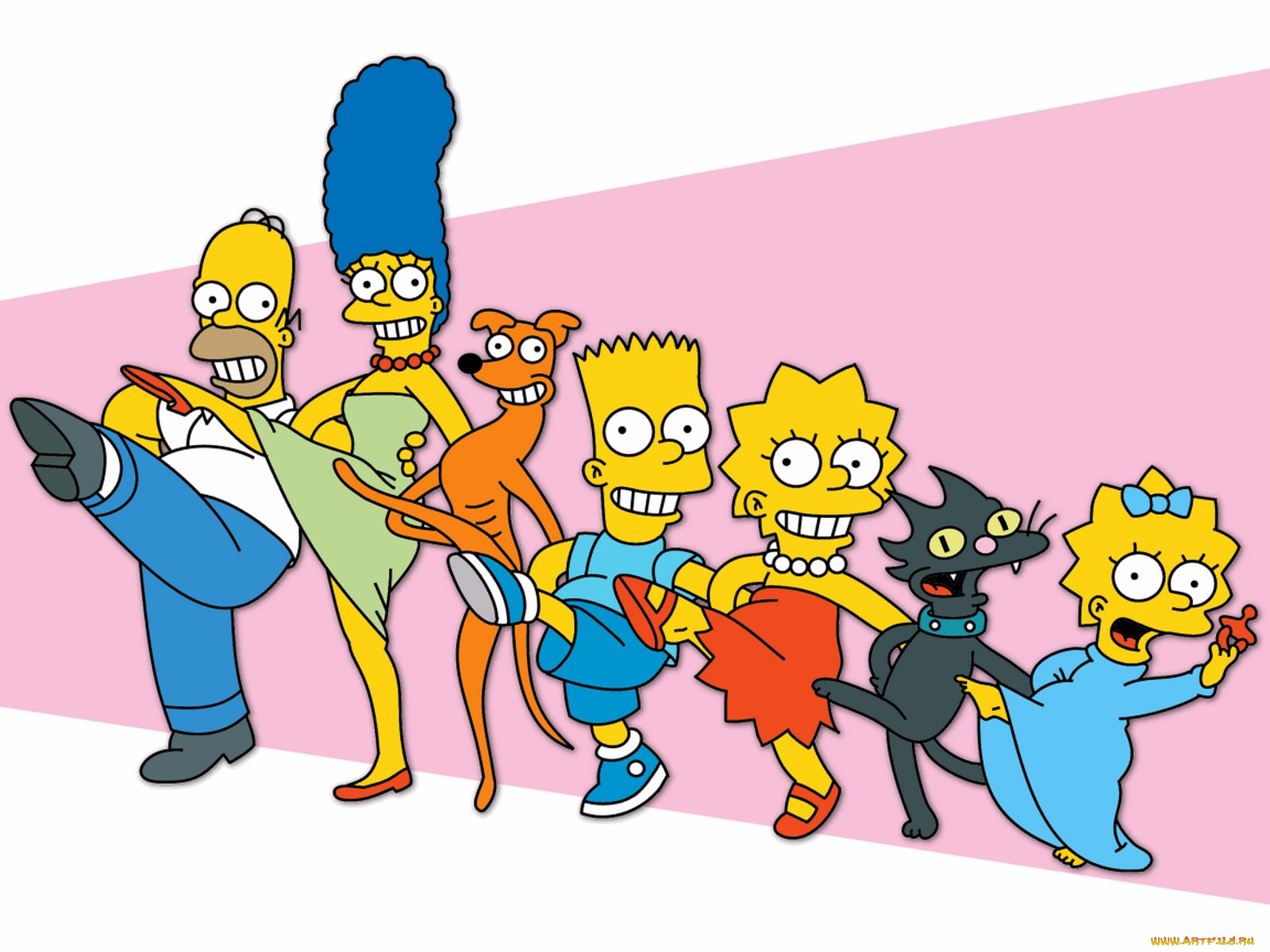 , the, simpsons